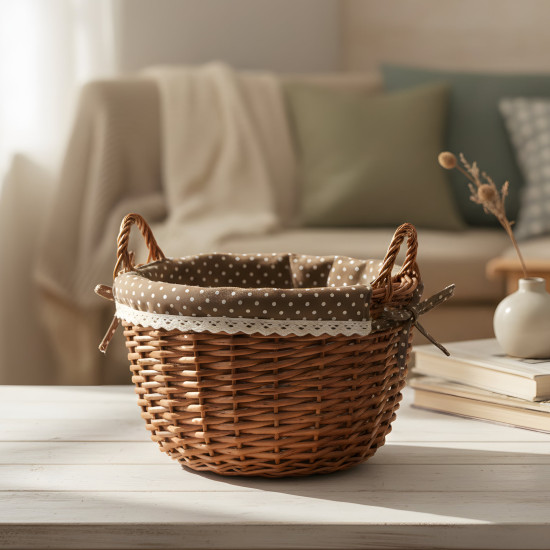Straw Basket Small
